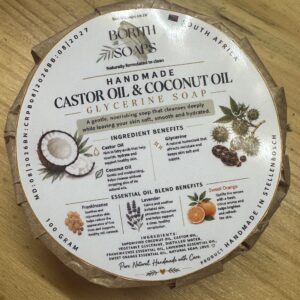 CASTOR OIL COCONUT OIL GLYCERINE SOAP